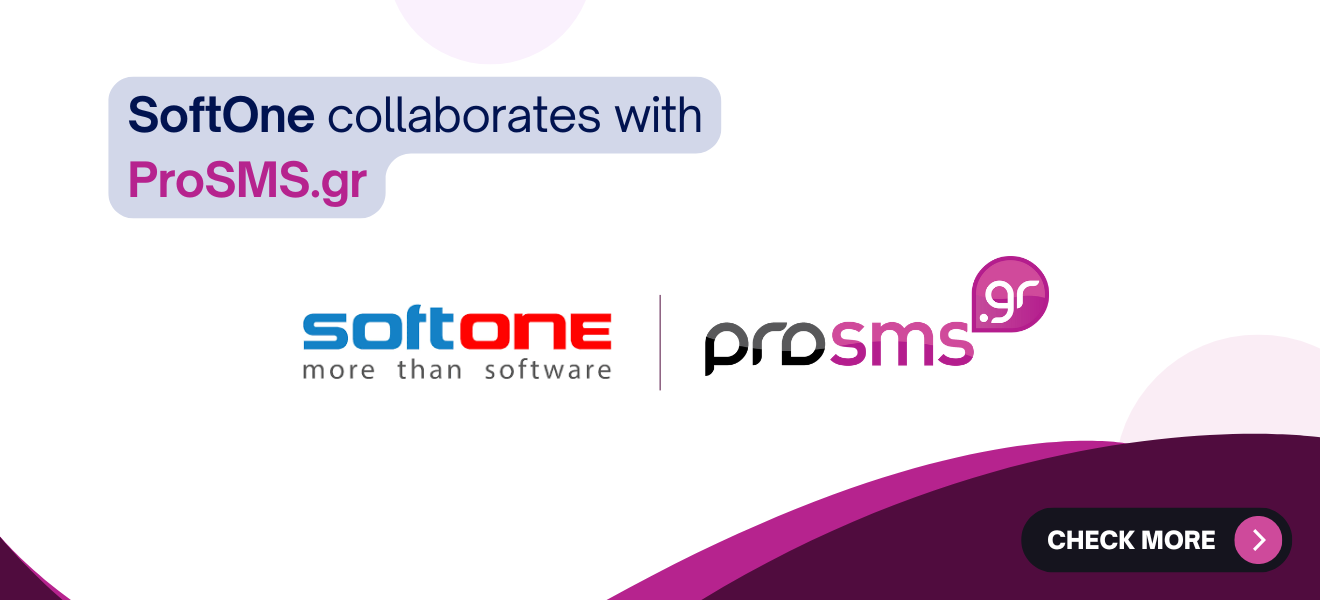 send messages directly from Softone via ProSMS.gr