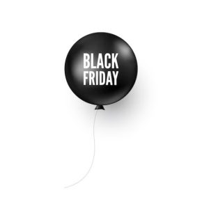 black friday ballon
